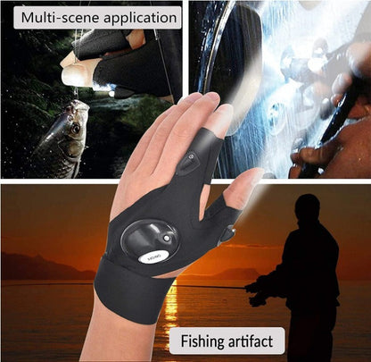 LED Flashlight Gloves