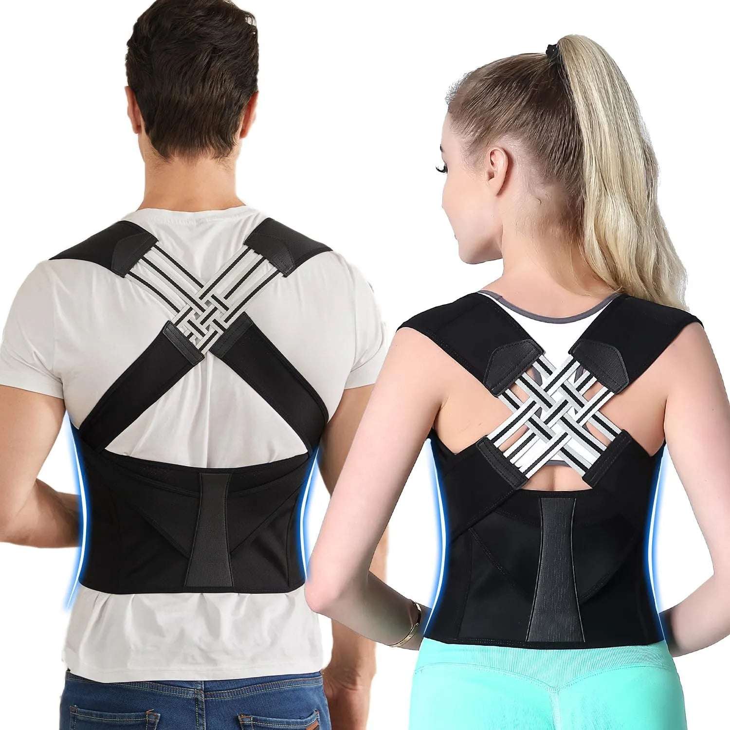 Anti Hunchback Correction Invisible Posture Corrector Strap